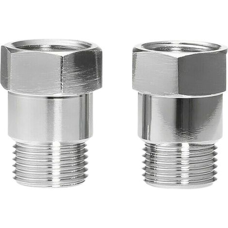 Lot de 2 adaptateurs d'entretoise pour sonde lambda (filetage M18x1,5) - Réparation du témoin lumineux moteur - Extension (1/5)