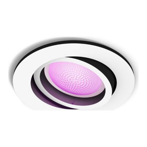 Philips Hue Centura Foco empotrable Redondo (Blanco) Luz blanca y de color - White and Color Ambiance (1/4)