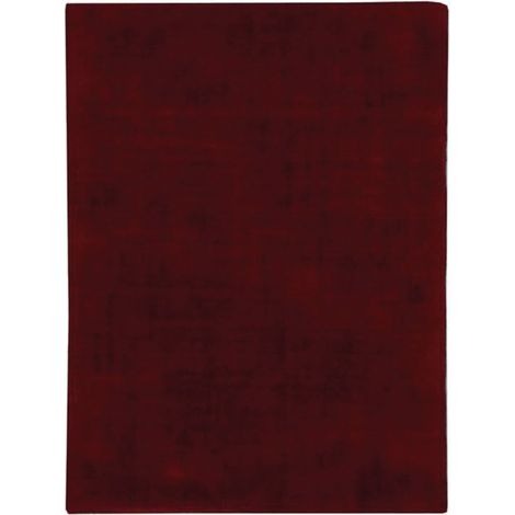 Tapis shaggy aspect velours burgundy 160x230 – Doux et résistant – Pour salons et espaces chics – Entretien facile – Thedecofactory (1/4)