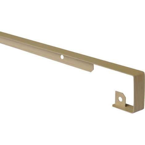Profil de jonction en aluminium pour plan de travail - finition bois clair (1/5)