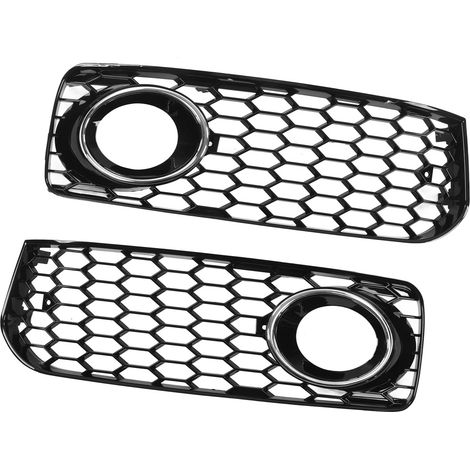 paire de grilles de feux antibrouillard avec garniture chromée 8T0807681B Grilles de feux antibrouillard gauche et droite pour A5 S5 (1/5)