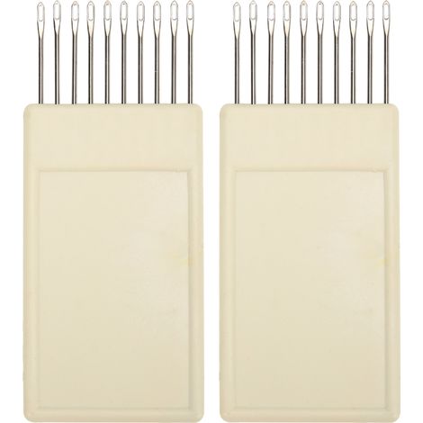 Juego de 2 agujas de transferencia de 10 puntas, resistentes a los arañazos, accesorios duraderos para máquinas de tejer universales.