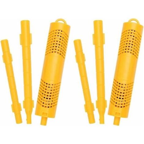 Lot de 2 bâtonnets de filtres minéraux pour spa pour piscine et bain à remous Durée de vie de 4 à 6 mois Cartouche à vie réduisant les besoins en chlore et en brome Pièce universelle Adsorptio (1/4)