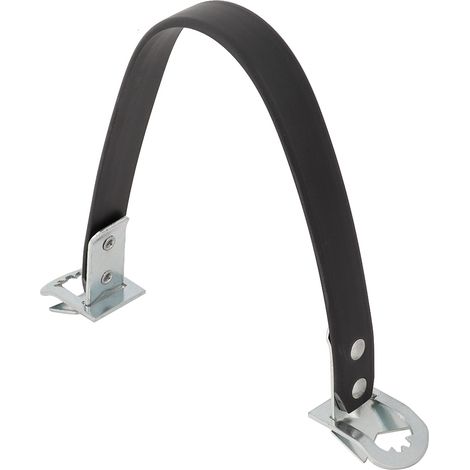 sangle de levage latérale en métal noir robuste pour batterie auto, transporteur résistant, outil de manutention (1/5)