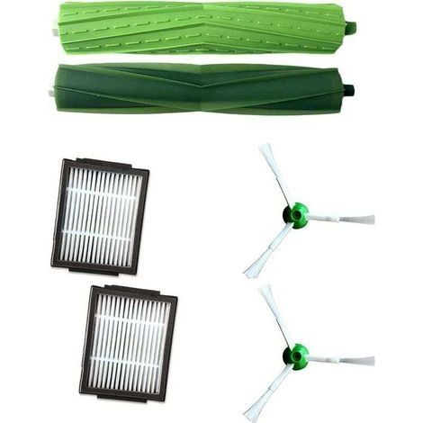 Kit d'accessoires de rechange pour iRobot Roomba série I iRobot i7 E5 E6 Filtre, brosse principale et brosse latérale Personnalisable (1/4)