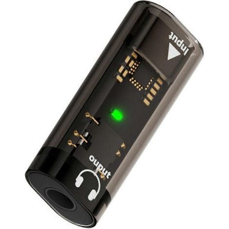 Adaptateur audio AUX de type C femelle vers 3,5 mm mâle/femelle de haute qualité, prend en charge la sortie audio haute résolution, durabilité accrue, fabriqué en matériau ABS, noir léger. (1/5)