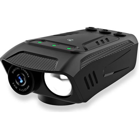 Fotocamera da ciclismo 1080p30fps 2 mpixel 600 minuti 70 600 minuti supporti inclusi nero