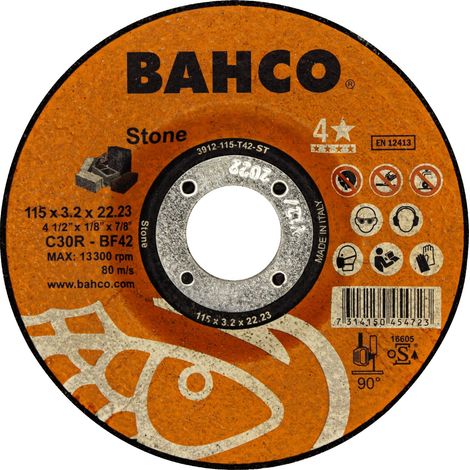 Disque à tronçonner pour minéraux 3912-115-T42-ST