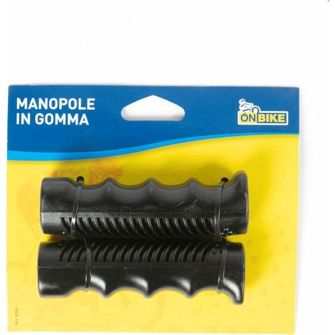 Coppia di manopole in gomma anatomica universali per bici (1/3)
