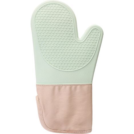 Gants Cuisson Silicone Antidérapants avec Doublure Coton Protection Chaleur pour Cuisine Four Barbecue et Grill Résistants (1/5)