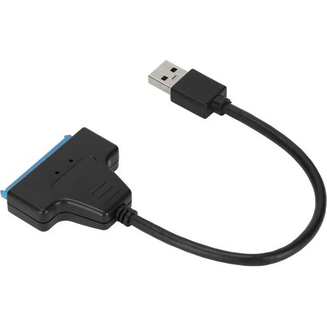 L'adaptateur USB3.0 vers SATA prend en charge le disque dur UASP SATAIII pour les lecteurs d'interface 2,5 pouces 3,5 pouces (1/5)