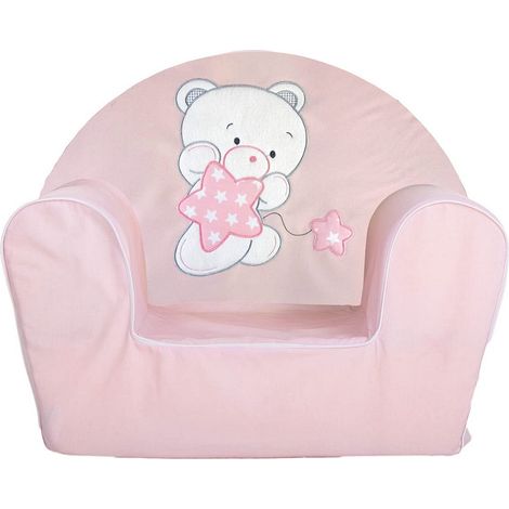 Poltrona per Bambini 44 x 34 x 53 cm Rosa Acrilico