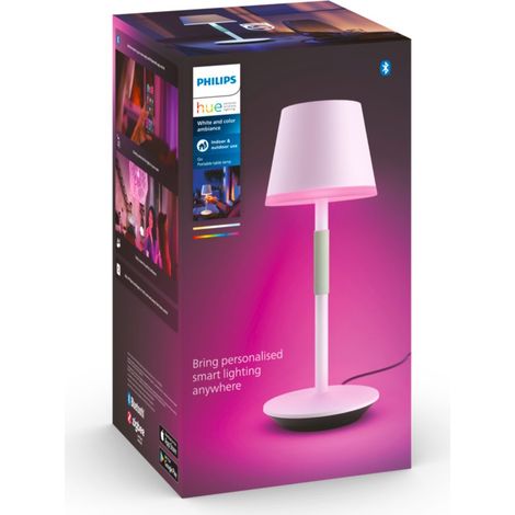 Philips Hue White & Col. Amb. Go Tragbare Tischleuchte weiß