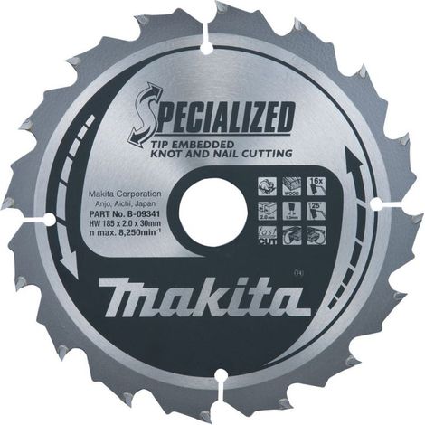 Makita Sägeblatt SPECIALIZED 355x30x24Z