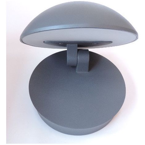 Applique extérieure LED 13W anthracite rond indirect 150x142x118mm 3000K 480lm 230V IP54 Façade Ledvance (1/2)