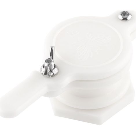 Robinet à miel en plastique, vanne à guillotine, outil d'embouteillage pour apiculteur (blanc) (1/5)