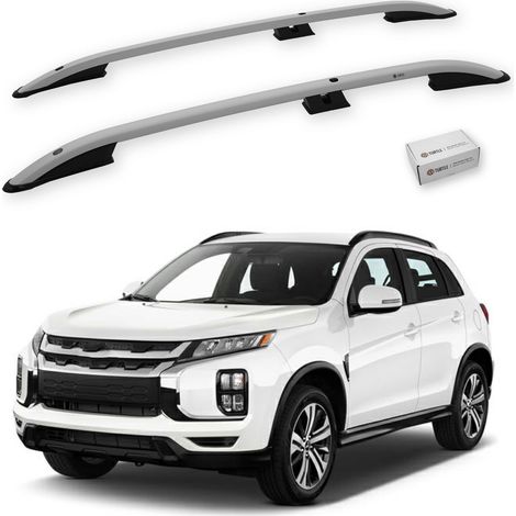 TURTLE kompatibel mit Mitsubishi Outlander Sport (Mk3) 2010-2022 Dachreling Crown Grau (1/5)