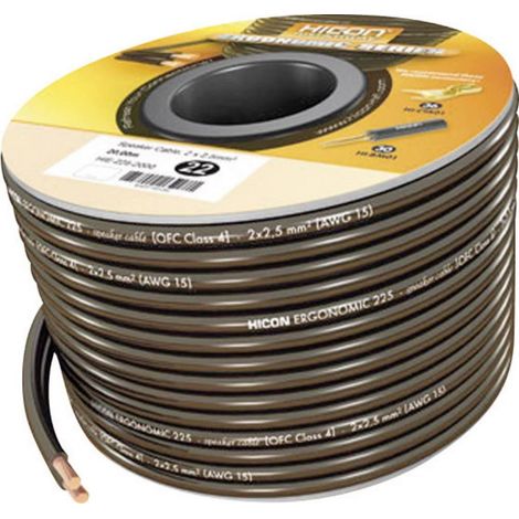 Cable altavoz Hicon HIE-215-2000 2 x 1,50 mm² 20 m