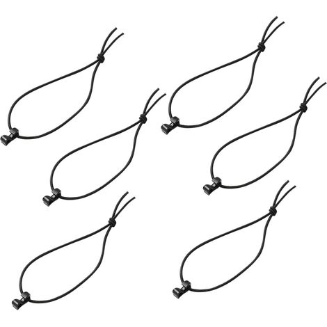 Lot de 15 mini-boucles élastiques multifonctions pour la gestion des sangles et équipements (1/5)