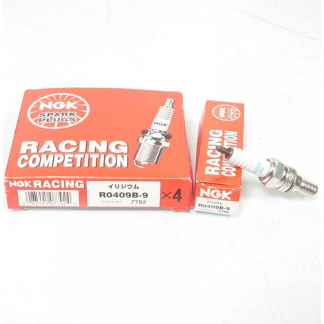 NGK Zündkerze für Auto R0409B-9 / 7792 / Packung zu 4 Neu (1/3)