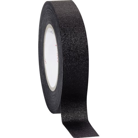 Coroplast 80284 80284 Gewebeklebeband Schwarz (L x B) 10 m x 15 mm 1 St.