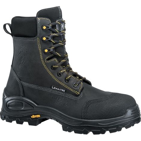 Scarpe antinfortunistiche alte Lemaitre ENERGY S3 SRC CI HRO 100% metal free Nero 48 (1/2)