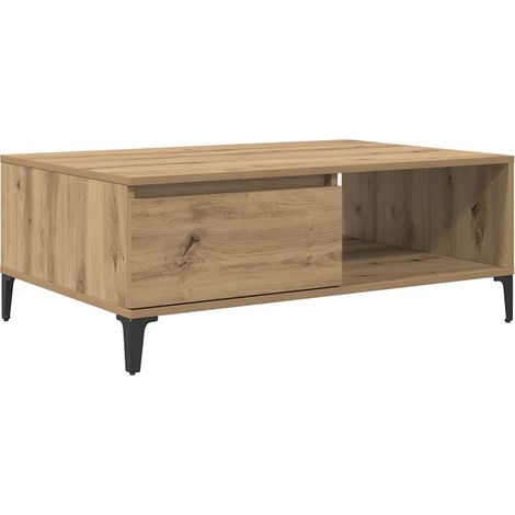 Maison Exclusive - Couchtisch Artisan-Eiche 90 x 60 x 35 cm Holzw