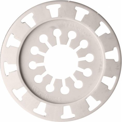 Scell-It – Rondelle Ø90mm pour fixation d'isolants FI90 – Lot de 250 – Compatible avec chevilles à rosace Ø60mm – Pour béton et bois