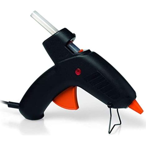 Lebez Pistola Termocollante 1079 per Stick 11mm con LED e Sicurezza - Utensile Bricolage (1/2)
