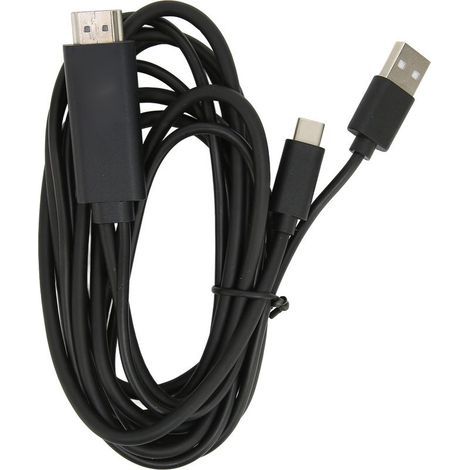Câble USB C vers HD Multimedia Interface pour smartphone vers TV, adaptateur miroir d'écran