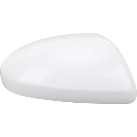 Coque de rétroviseur latéral blanche, élégante, avec protection UV et anti-rayures, pour modèles 2, 3 et 6 (gauche). (1/5)