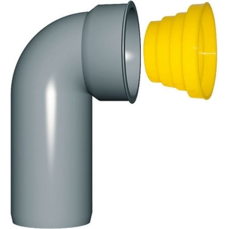 CURVA TECNICA PROLUNGA C/TAPPO PROTEZIONE Diam. 40/46