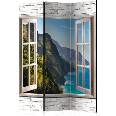 Paravento - Seaside Hills [Room Dividers] - 135x172 (1/4)