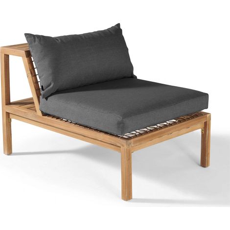 Fauteuil en bois gris
