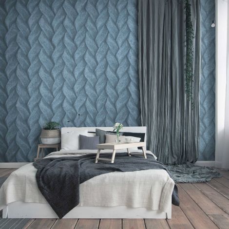 Papier peint Braids - Third Variant - 150 x 105 cm (1/4)