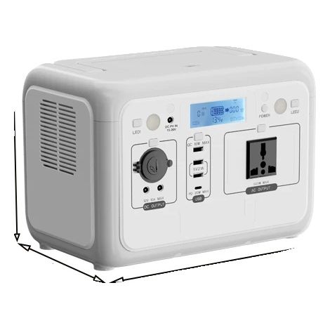 Centrale elettrica portatile, uscita a onda sinusoidale pura, opzioni di ricarica versatili, 500 W 460,8 Wh (1/2)