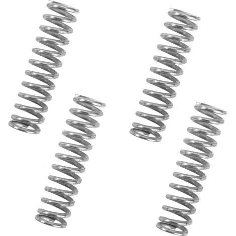 Druckfeder – 4 Stück – Edelstahl 304 – 18 kg Federkraft für mechanische Anwendungen – 2,3 x 16 x 60 mm (1/5)