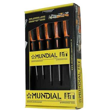 SÉRIE D'EMBOUTS TORX MUNDIAL 5 pièces
