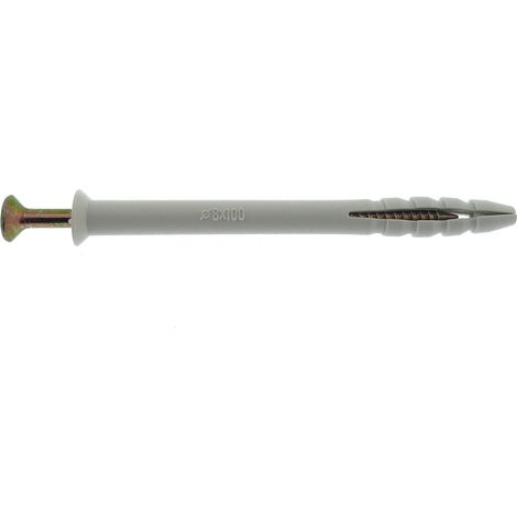 TrendLine Nageldübel 8,0 x 100 mm Schlagdübel 18 Stück Einschlagdübel Dübel