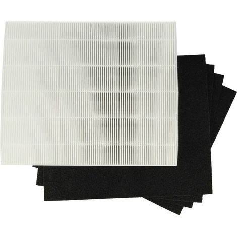 vhbw 5-teiliges Filter-Set kompatibel mit Winix P150 Luftreiniger - HEPA-Filter, Aktivkohlefilter