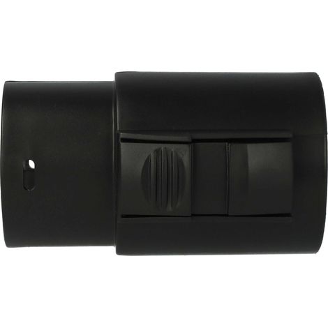 vhbw Schlauch-Adapter kompatibel mit Kärcher KNT 4 Staubsauger, Staubsaugerschlauch - Anschlussadapter, Schwarz