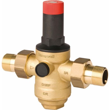Resideo Riduttore di pressione D06FH versione alta pressione, ottone, B, R3/4, D06FH-3/4B