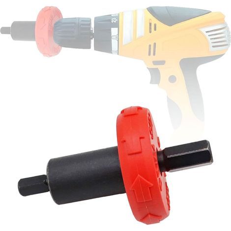Ein roter elektrischer Bohrmaschinenadapter mit Elektrostart, kompatibel mit Troy-Bilt Schnellstart-Rasenmähern usw., erhältlich als Ersatzteil und Zubehör. (1/5)
