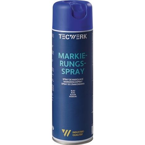 TECWERK Markierungsspray blau 500ml Spraydose TECWERK