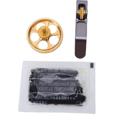 Ensemble d'engrenages d'extrudeuse de remplacement pour Mini imprimante 3D Bambu Lab A1, en laiton, acier trempé, revêtement DLC Nano (1/5)