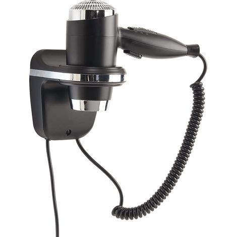 Phon 1600 W Con Supporto A Parete Nero Libeccio (1/2)
