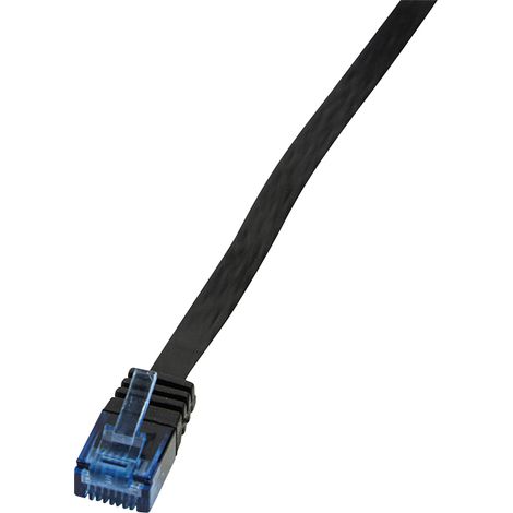 LogiLink 0.5m Cat.5e U/UTP cable de red Negro 0,5 m Cat5e U/UTP (UTP)