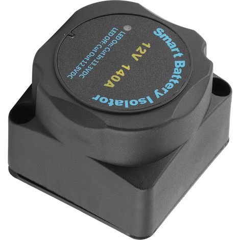 Isolateur de batterie double 12 V 140 A, relais intelligent sensible VSR B0401-00101, compatible avec VTT, UTV, bateau et camping-car. (1/5)