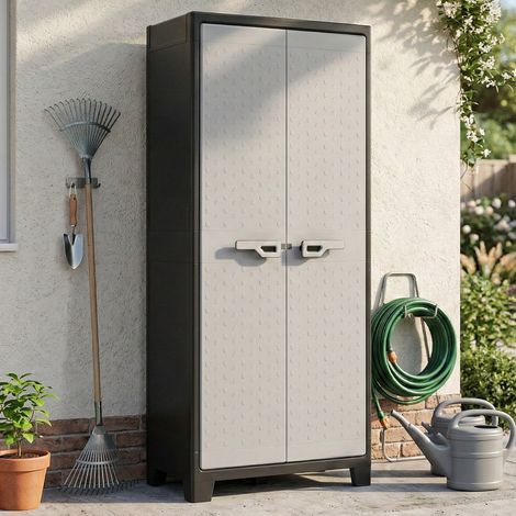 Armadio Portascope Titan, da interno ed esterno, 8 Ripiani Pieghevoli, Titan Portascope, 80 x 44 x 182 cm (1/5)