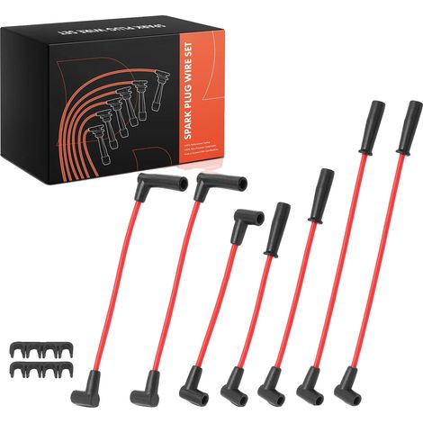 Cavo di accensione, Lunghezza 1: 240 mm, Lunghezza 2: 250 mm, Lunghezza 3: 270 mm, Lunghezza 4: 290 mm, Lunghezza 5: 310 mm (1/5)